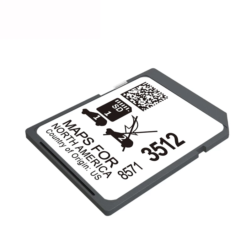 85713512 Latest Version GPS Navigation SD Card, Compatible