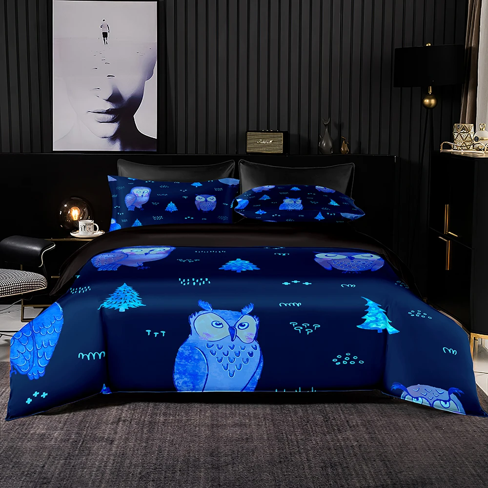 Детский комплект постельного белья с пододеяльником и наволочкой светильник