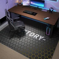 Chair Gamer Carpet Waterproof Non-slip Living Room Rugs Gaming Swivel Chair Loop Pile Floor Mat Large Size Home Decoration Mats 1
