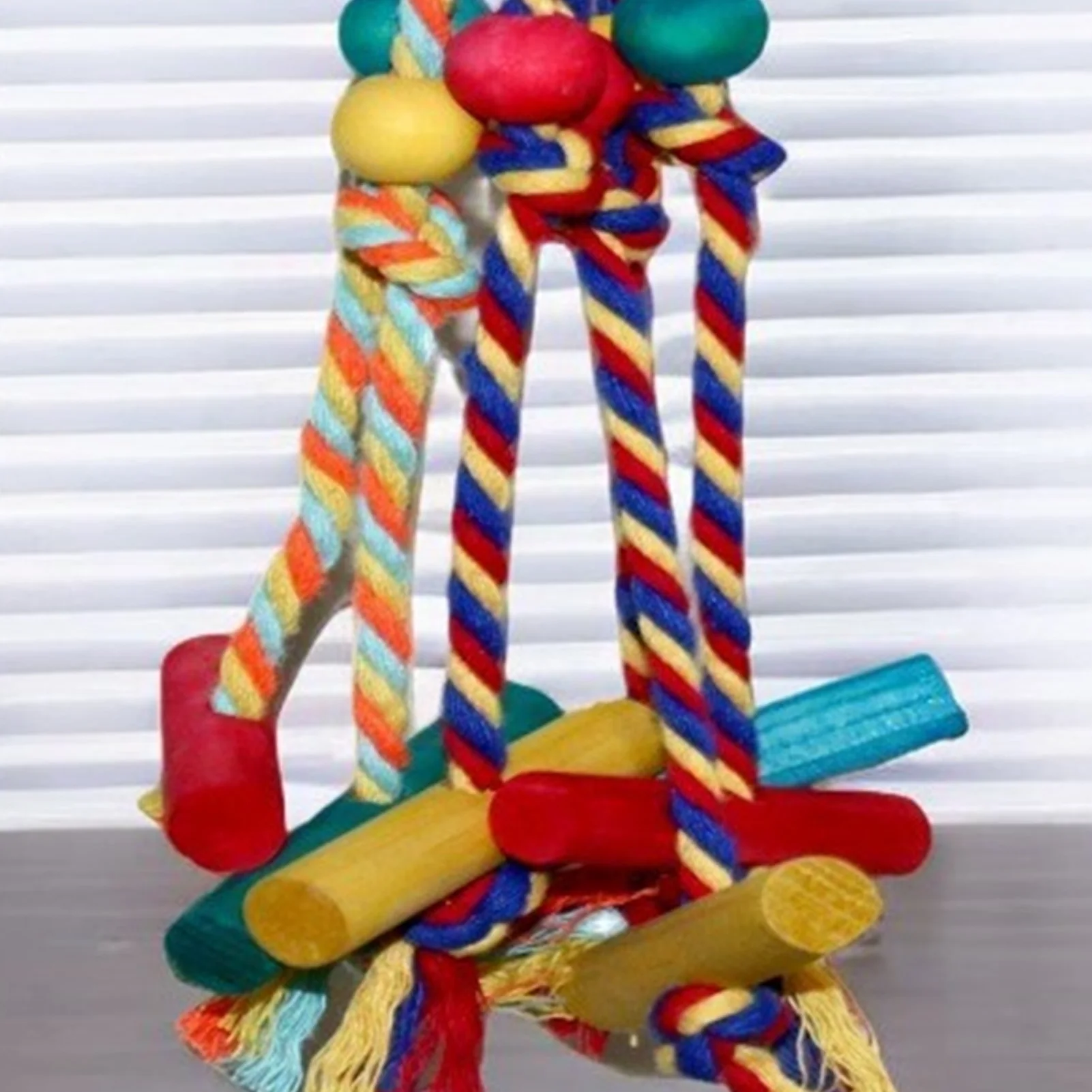 Bird Hanging Climbing Chew Toy 4