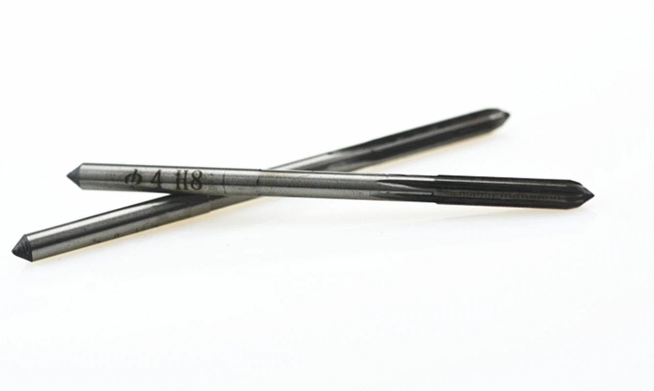 Jrealmer 1.5-4.4mm H8 Chucking Cobalt M35 Reamers Machine Reamers Straight Groove HSS Reamers Milling Reamer Chucking 4
