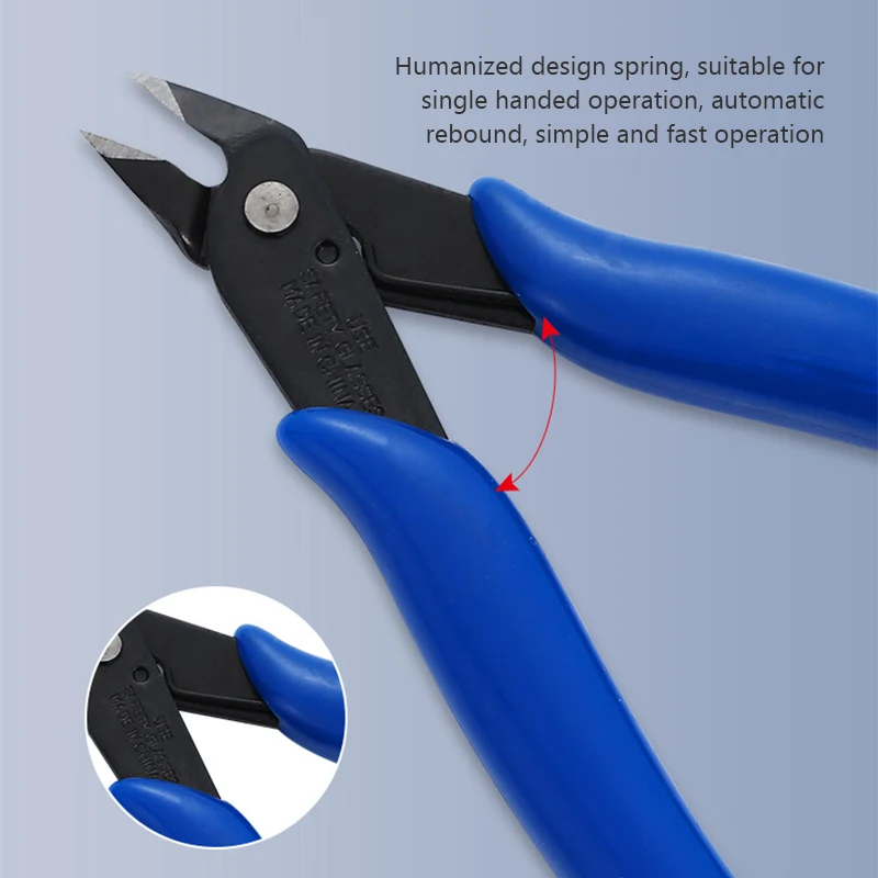 mini Wire Cable Cutters Cutting Flush Nipper Pliers Diagonal Pliers Hand  Tool FM