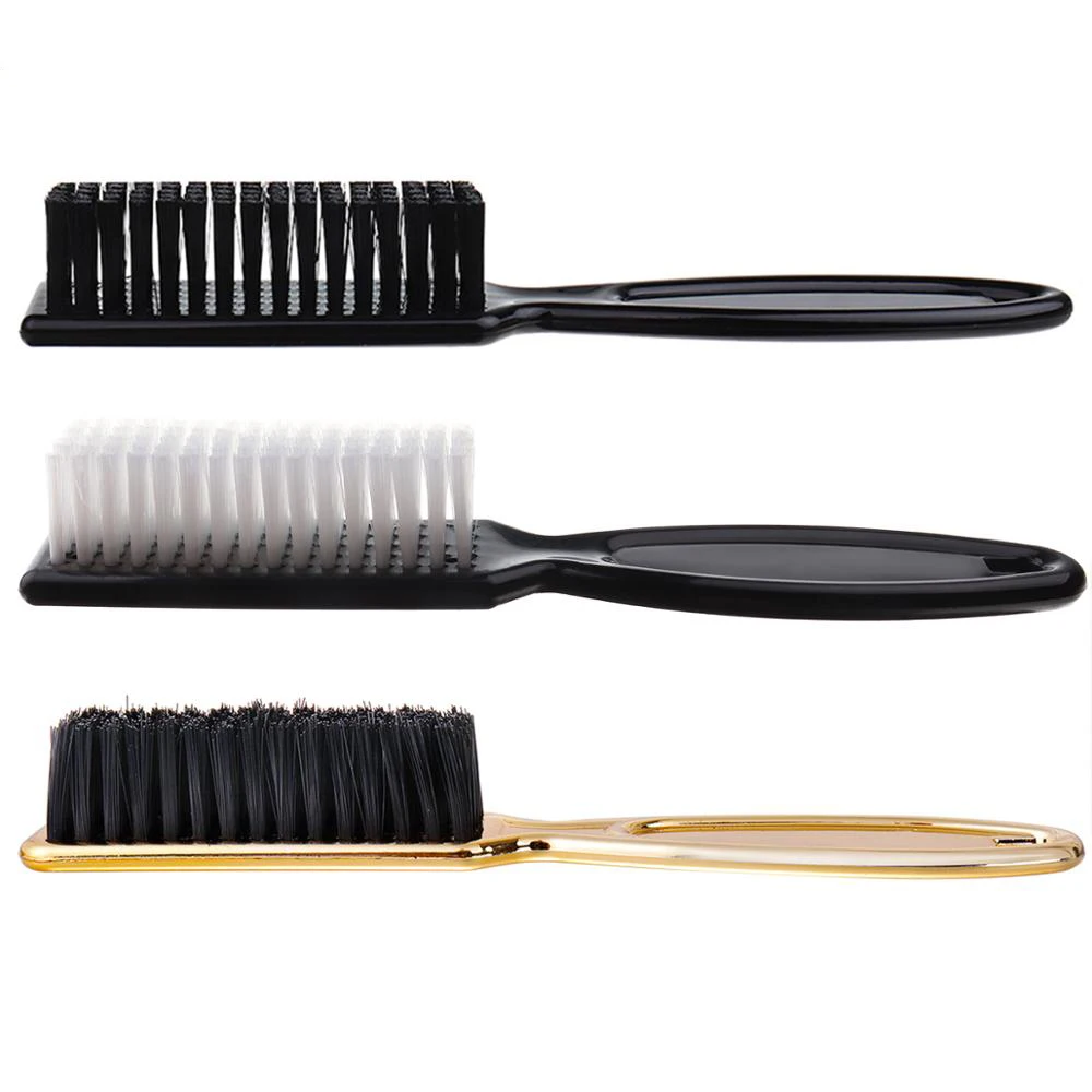 Plastic Handle Hairdressing Soft Hair Cleaning Brush Barber Neck Duster  Broken Hair Remove Comb Hair Styling Tools Diy Home - Combs - AliExpress