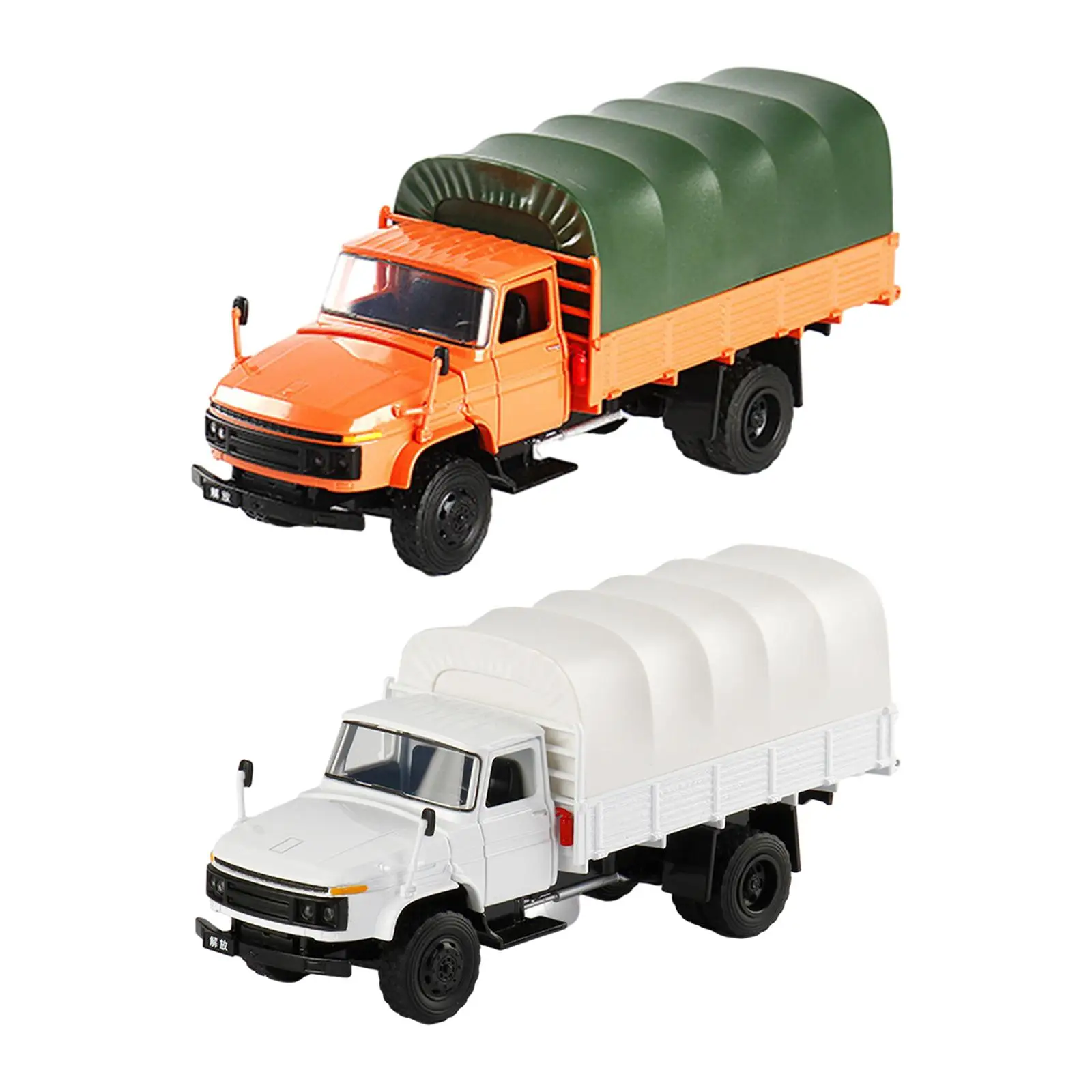 

Alloy Transport Truck Adults Gifts 1:28 Scale for Bookshelf Livingroom Cafes