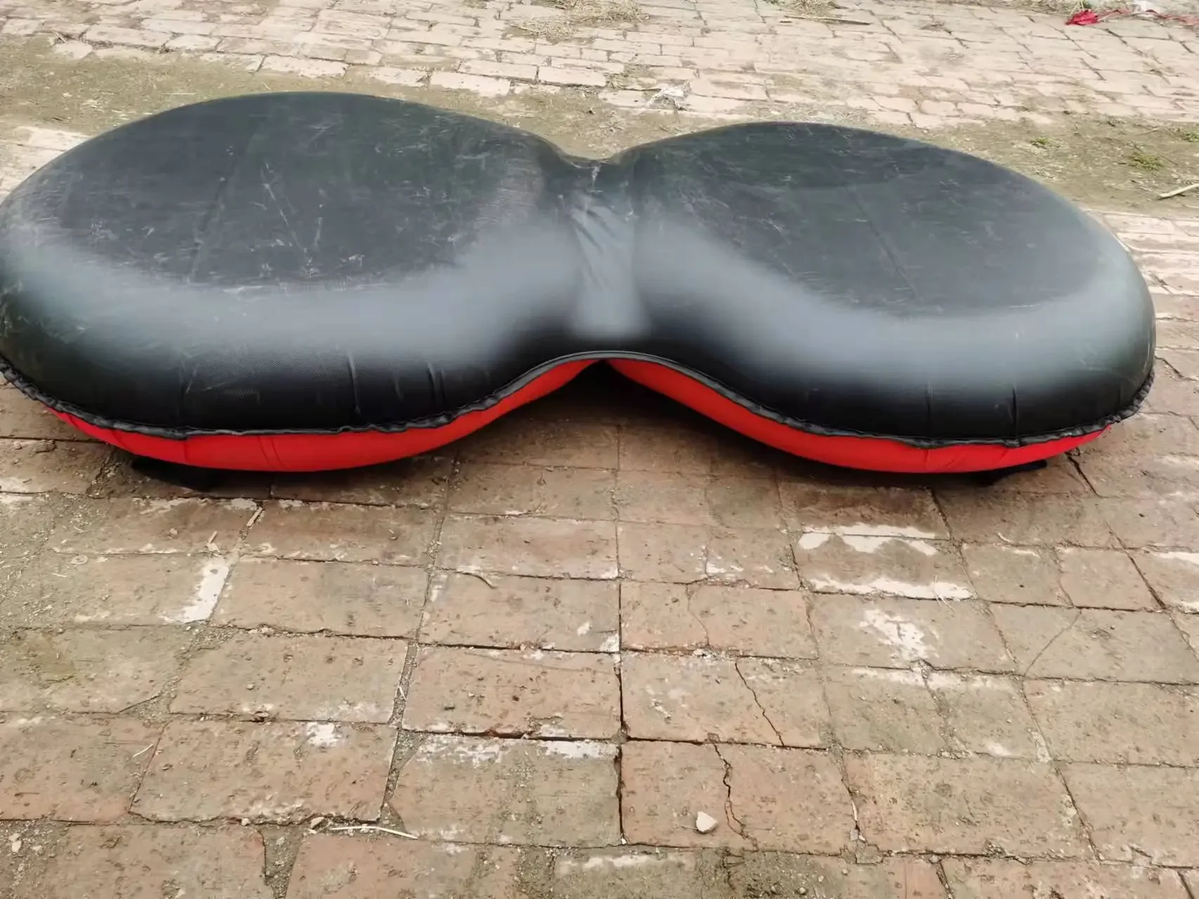 Towable Snow Tube Sled Double Heavy Duty Inflatable Pvc Water Ski Tube for Kids and Adults