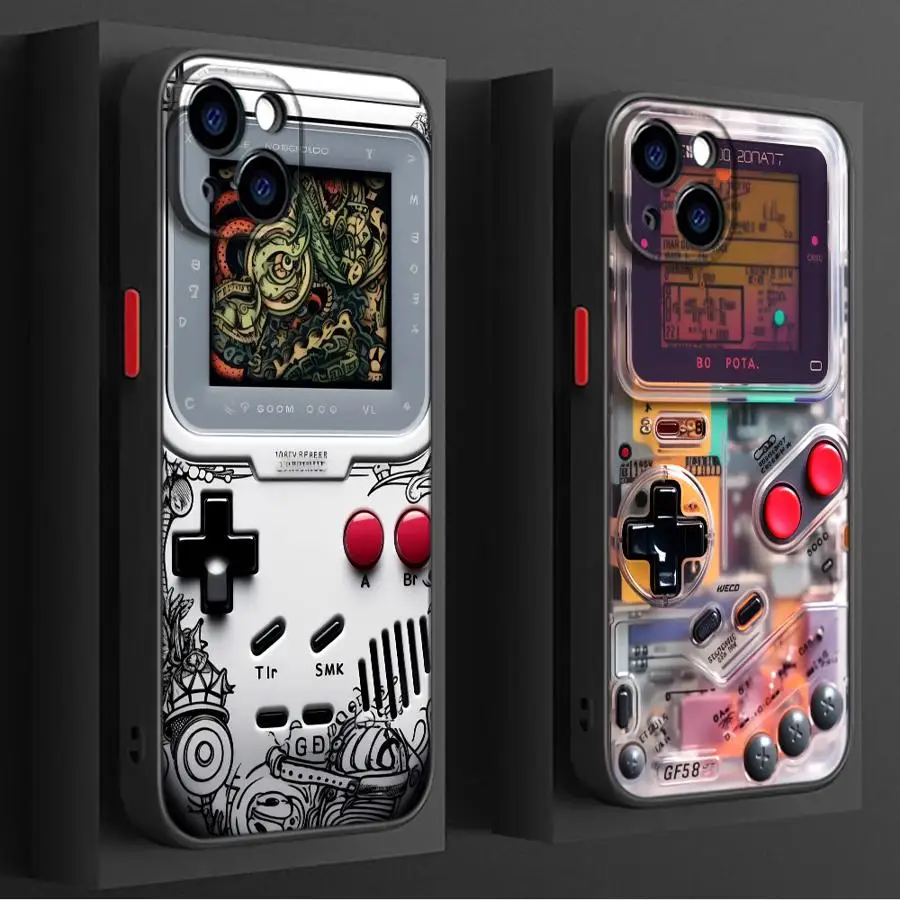 Retro Gaming Themed Soft Phone Case Cover for Xiaomi Redmi Note Series