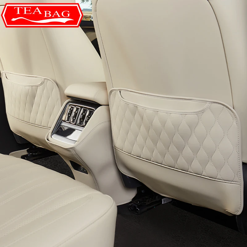 BYD Song L 2023 2024 자동차 스타일링 시트 안티 킥 패드, 후면 팔걸이 박스 보호 커버, 등받이 매트, 자동차 인테리어 액세서리