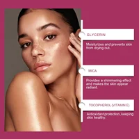 EELHOPE Stage Makeup Spray Dance Party Holiday Bash Hair Body Shimmer Highlight Makeup Spray Instantly Improves Skin Shine 2