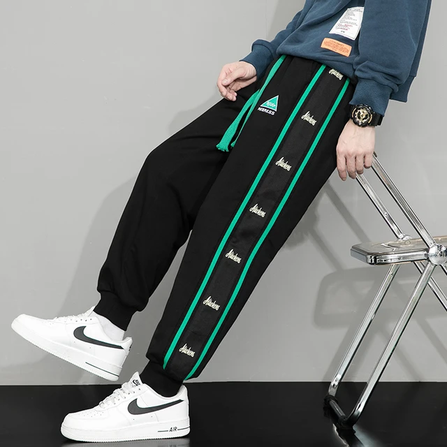 8XL Wide Leg Sports Pants Man Sweatpants Male Baggy Jogging