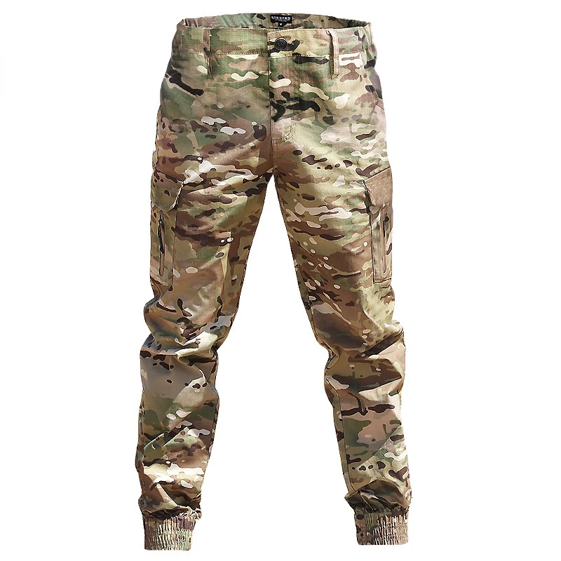 

Mege Brand Men Fashion Streetwear Casual Camouflage Jogger Pants Tactical Military Trousers Men Cargo Pants for Droppshipping