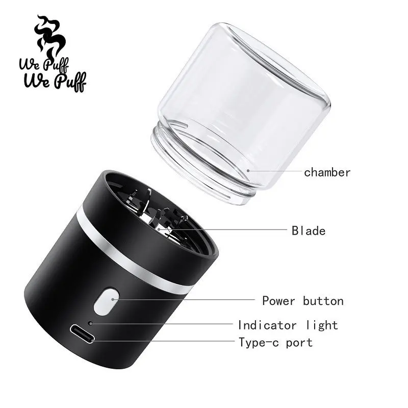 Puff Ltq Mini Electric Herb Grinder  Electric Tobacco Herb Crusher - Mini  Electric - Aliexpress