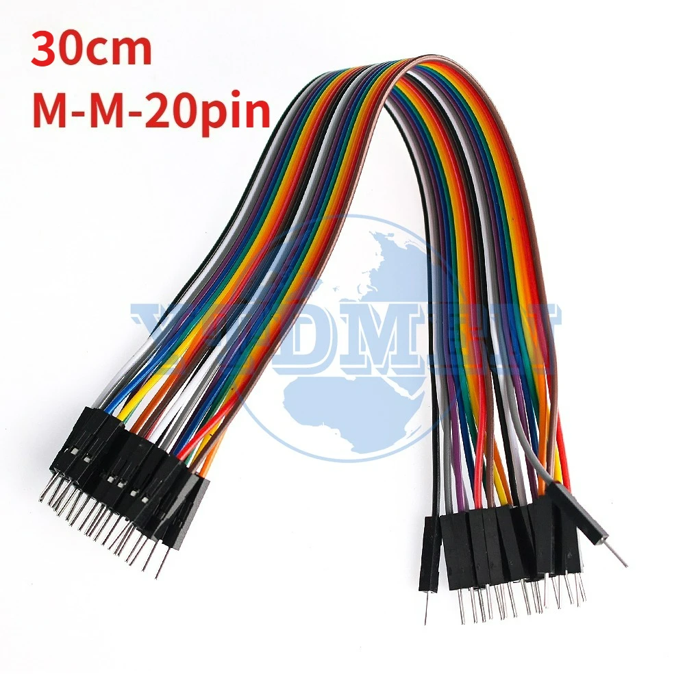20-Pin Dupont Jumper-Kabel-Set 10cm-30cm Stecker auf Stecker / Buchse auf Buchse / Stecker auf Buchse Dupont-Kabel für Arduino Raspberry Pi DIY – Detail 9