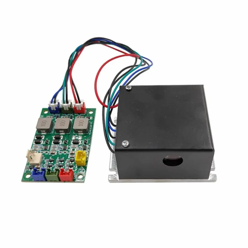

Small Size RGB 4W Full Color White Light Laser Module Stage Lighting TTL