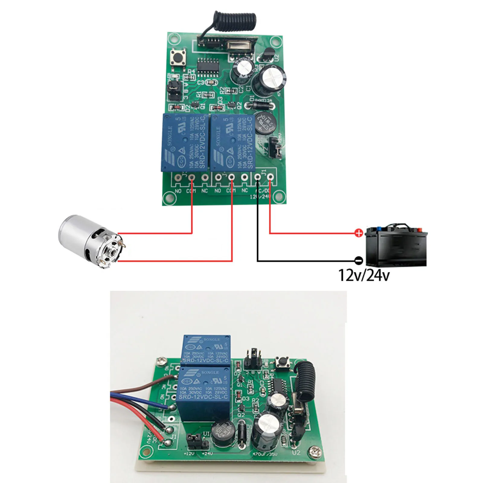 12V 24V miniature linear actuator motor linear type electric actuator hand controller remote control robot home automation