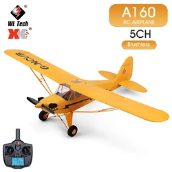 Wltoys XK A160 RC Airplane 5CH 2.4G Radio Remote Control Aircraft 650mm Wingspan 3D/6G Brushless Motor Plane Toys for Children