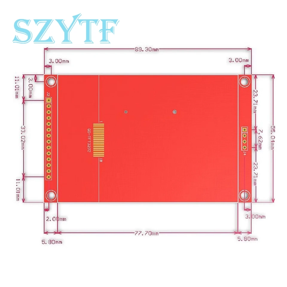 3.2 Inch SPI Serial Port LCD Screen TFT Display Screen Color Module 240*320 ILI9341 with Touch