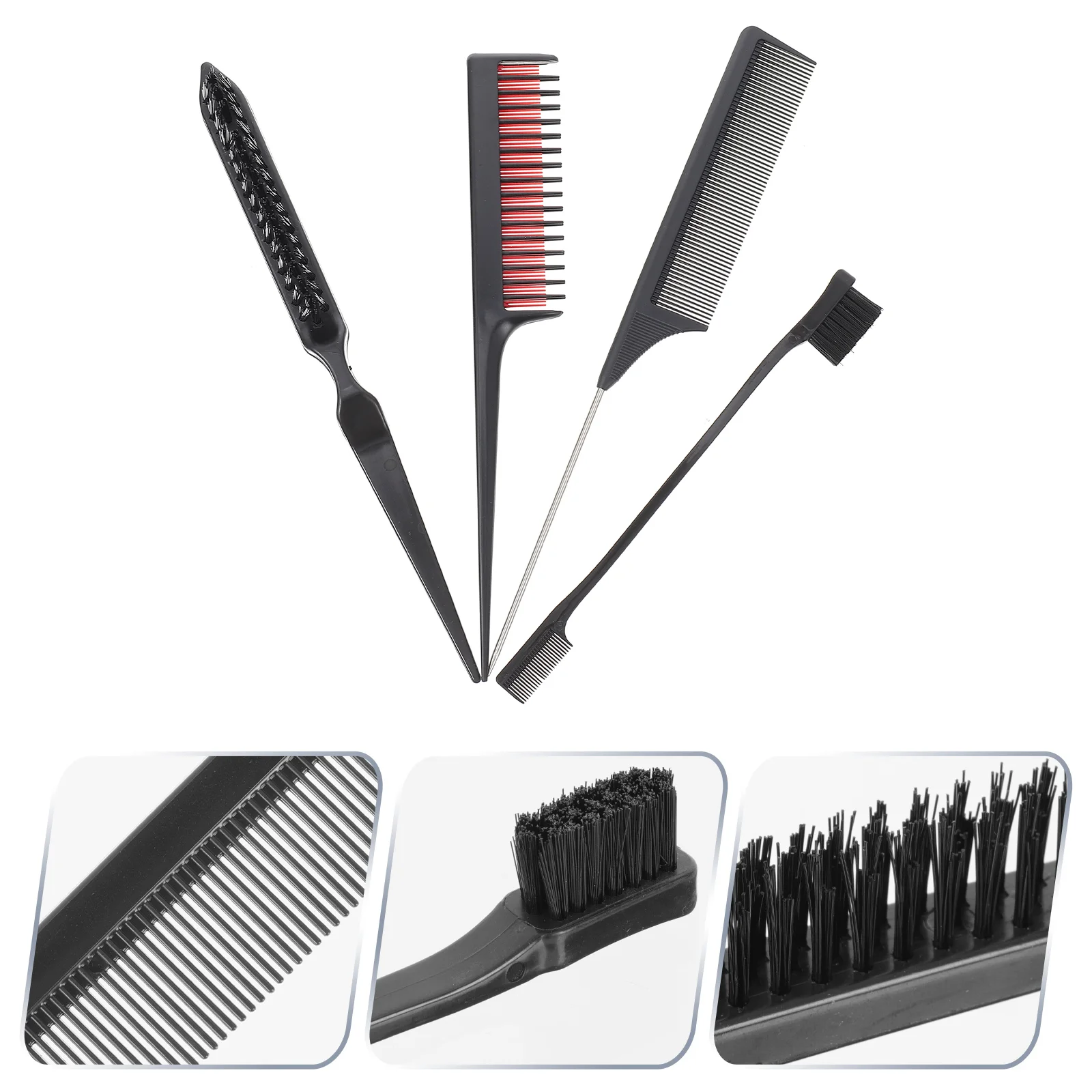 

Hair Comb Brush Plastic Portable Salon Supply Abs Practical Hairbrush Tools Dyeing Women's Supplies Hairstyle