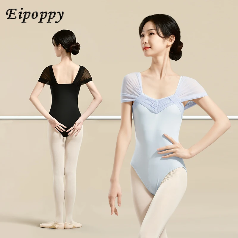 

Women Ballet Leotards Adjustable Camisole Adult Elegant Dancing Bodysuits Gymnastics Leotards Ballet Dance Leotardss