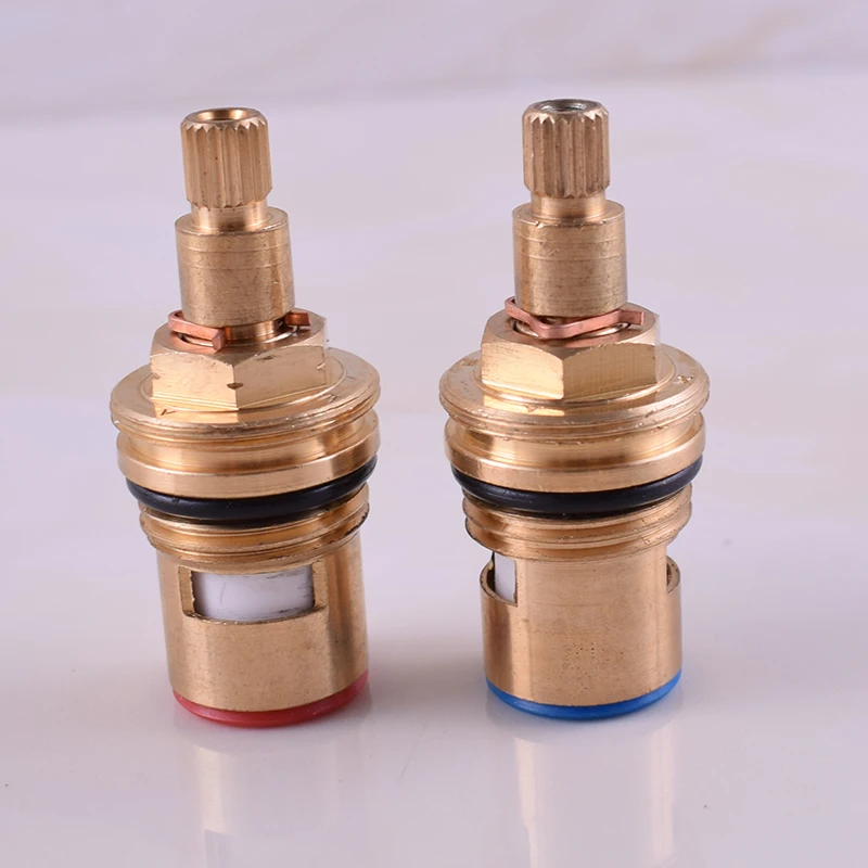 Tap Valve Cartridge Replacement Ceramic Disc gland Quarter Turn 20 teeth 1/2" faucet cartridge