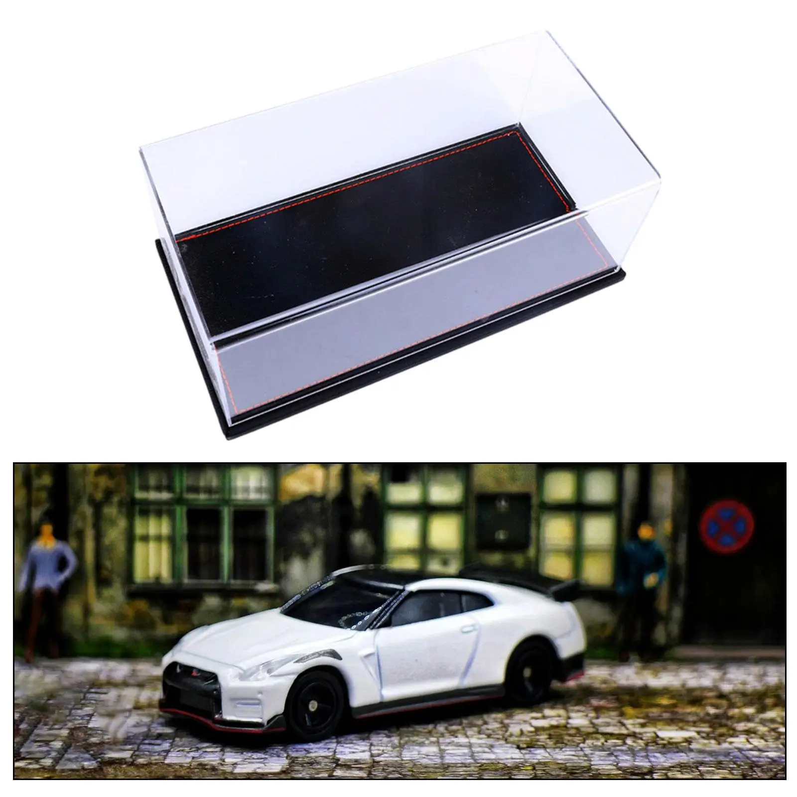 

Acrylic Display Case Organizer for 1:24 Model Cars Collectibles Figures Toys
