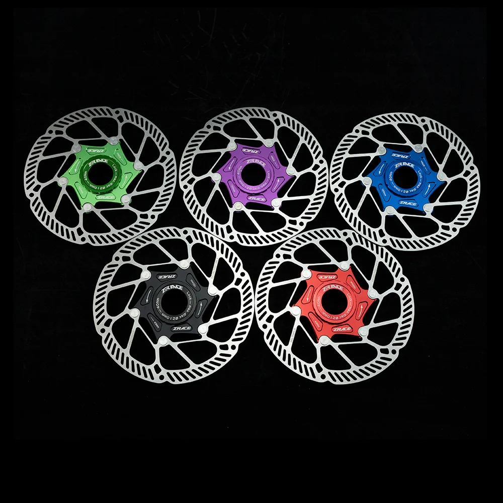 ZRACE Z2 Center Lock Bremsscheibe mit starker Wärmeableitung, schwimmende Bremsscheibe für Fahrradbremsen – Rennrad-/MTB-Bremsscheibe – Detail 1
