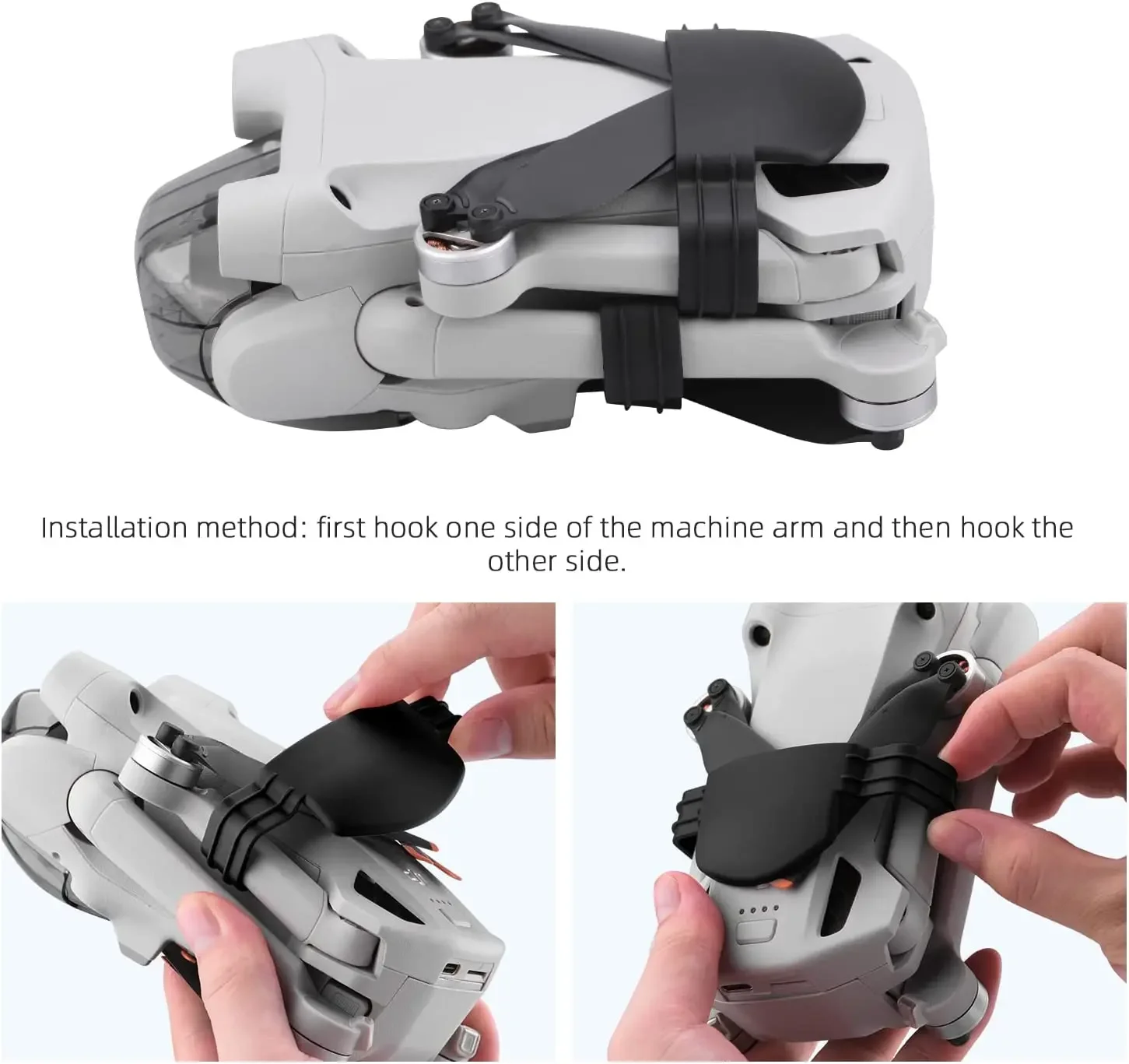 Achetez le support d'hélice 3D pour DJI Mini 3 Pro, fixation et protection des pales