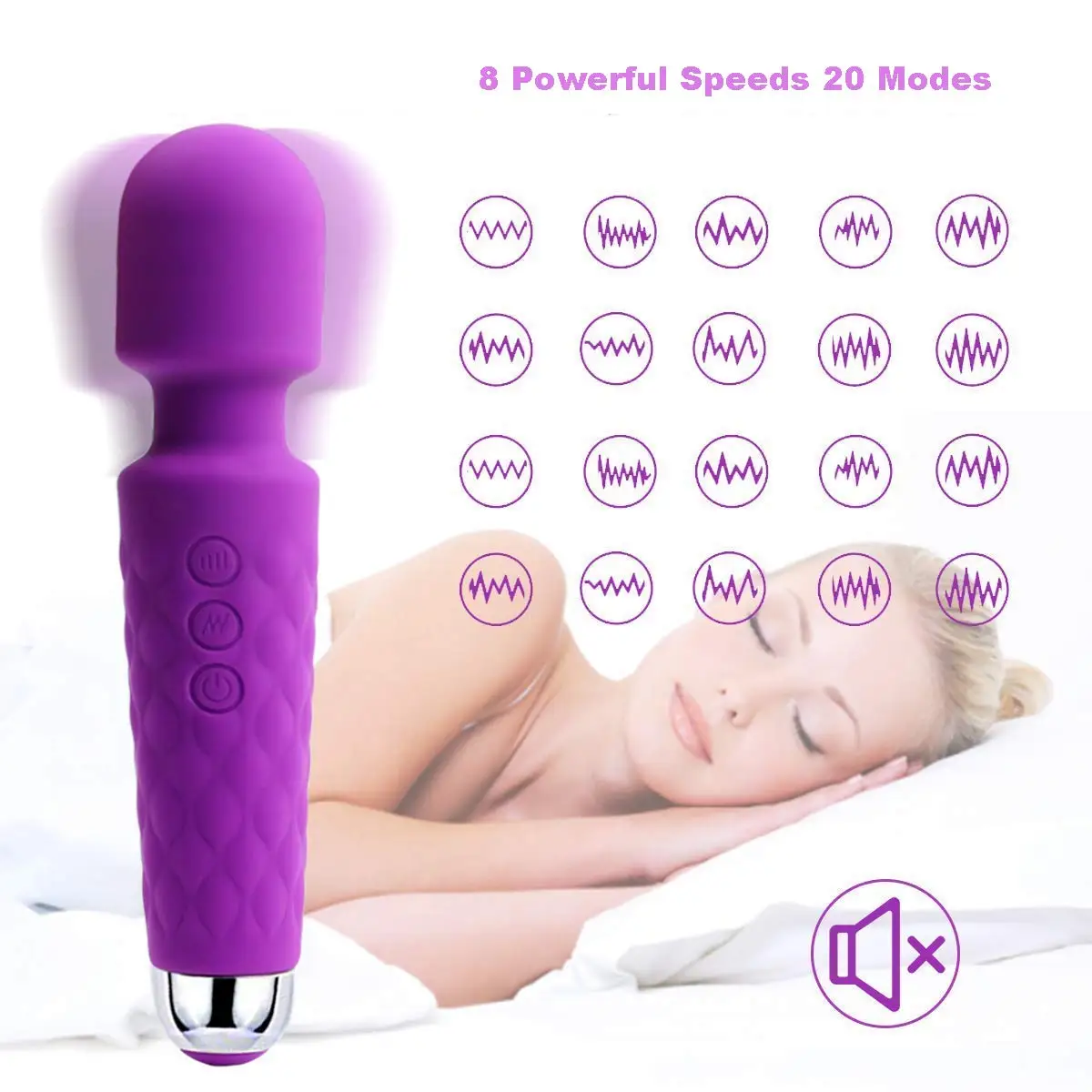 Wireless Dildos AV Vibrator Magic Wand for Women Clitoris Stimulator G Spot Massager Vibrator Female Masturbator Adult Sex Toys