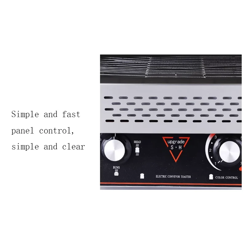 Chain toaster commercial toaster Crawler hotel toast heater Full automatic sandwich toaster 3