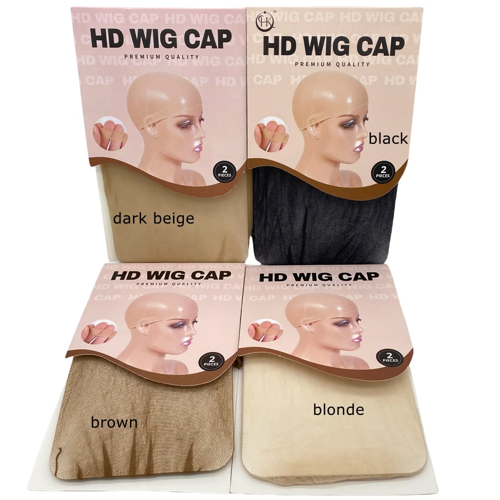 HD Thin Wig Cap 24 pieces Transparent and Invisible Sheer Wig Cap For HD Wigs Accessories wig caps,wig accessories
