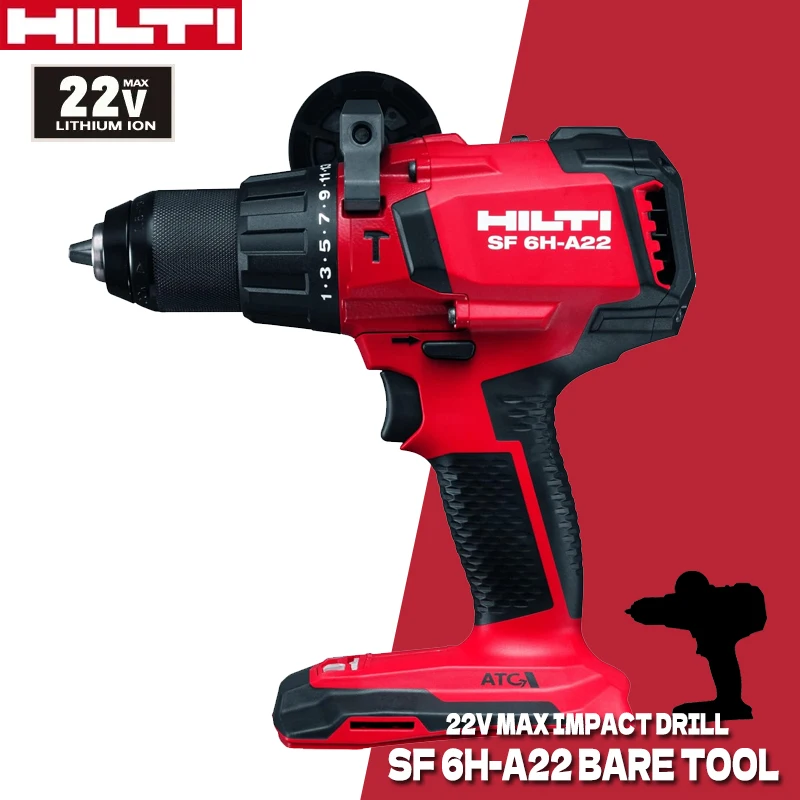 HILTISF6HA22CordlessHammerDrillDriverWithACTHighTorque22V