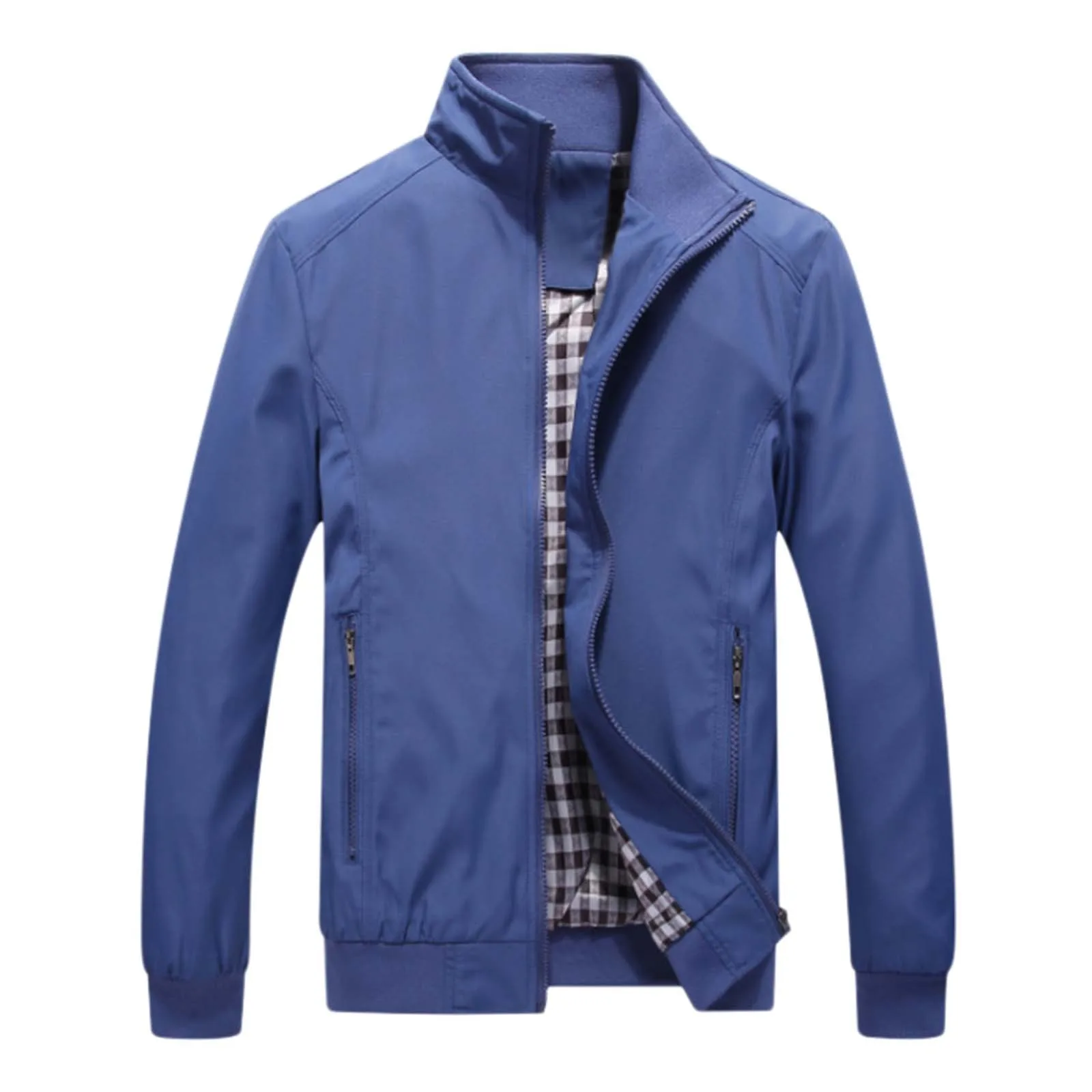

2023 Spring Autumn Casual Solid Fashion Slim Bomber Jacket Men Overcoat New Arrival Baseball Jackets Men'S Jacket Top