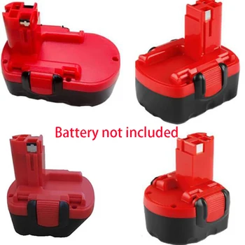 Alloggiamento della custodia in plastica per batteria, alloggiamento della batteria al idruro metallico al nichel-cadmio per batterie per utensili Bosch 9,6 V 12 V 14,4 V 18 V