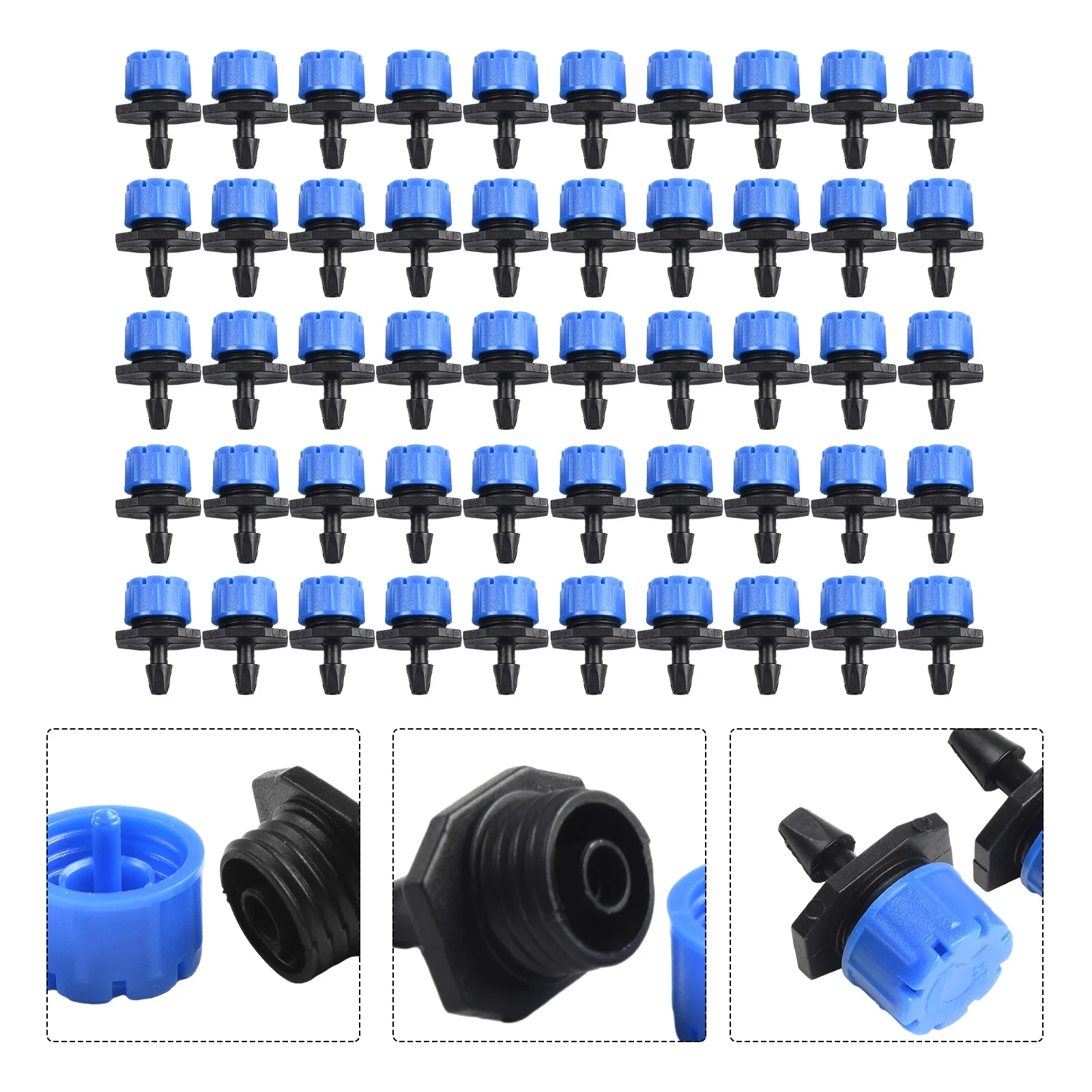 

Garden Drip Micro Dripper Parts Replacement 50PCS Accessories Adjustable Easy To Use Equipment Gardening Brand New