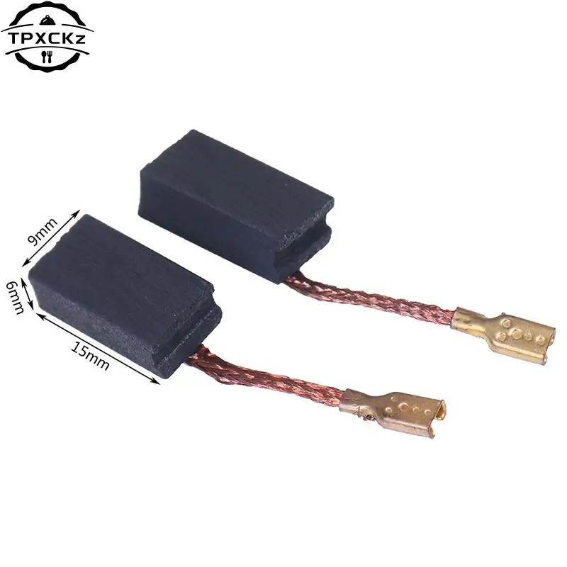 2pcslotAngleGrinderCarbonBrushAngleGrinderReplacementSparePartsCarbonBrushes6mmx