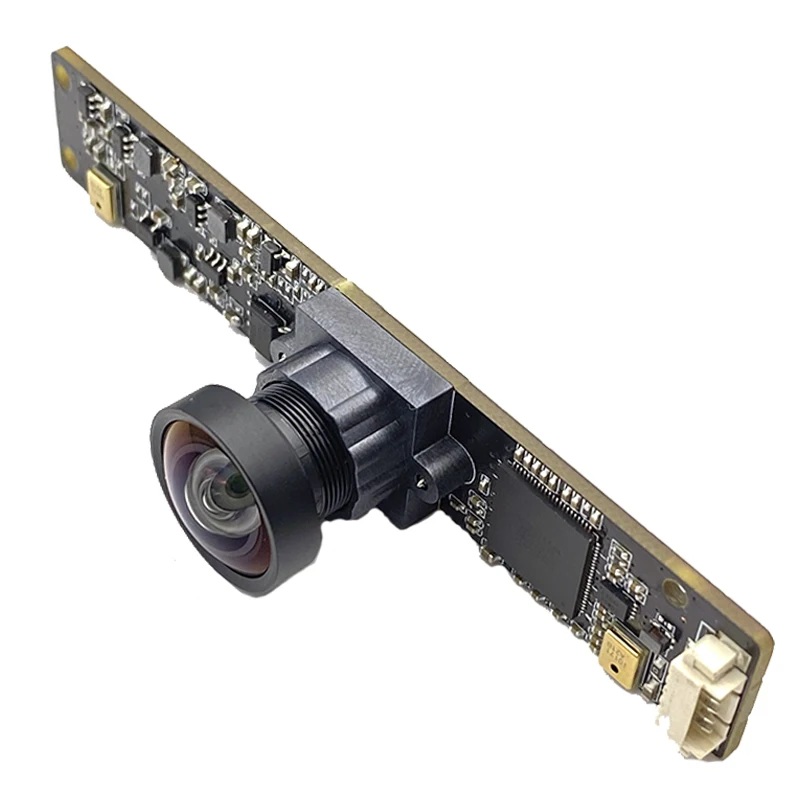 머신 비전용 디지털 마이크가 장착된 4K 11MP CMOS IMX378 HD USB2.0 카메라 모듈 고정 초점 150°