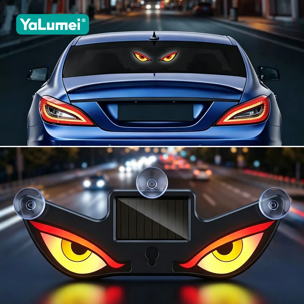 Solar-Powered Evil Eye Light