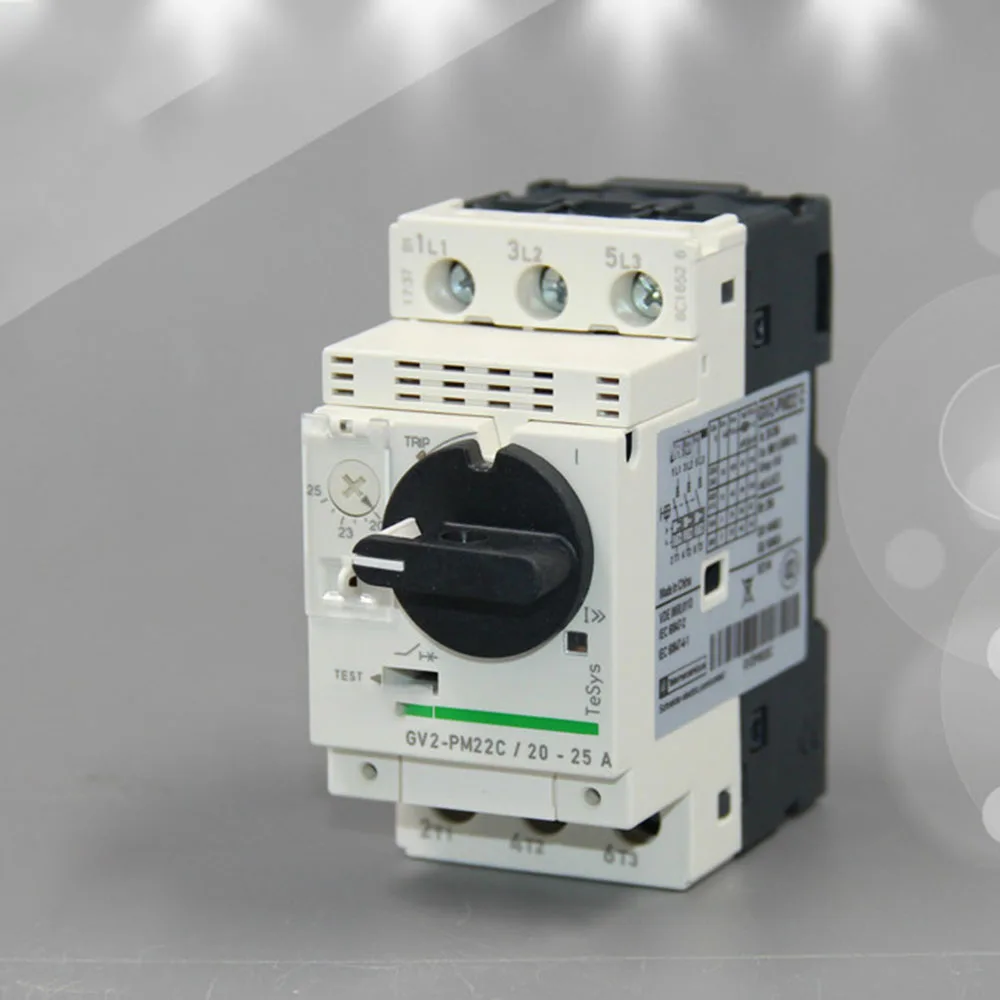 

Оригинал, новинка, электронный выключатель Schneider Electric GV2-PM22C 20-25A, защита двигателя