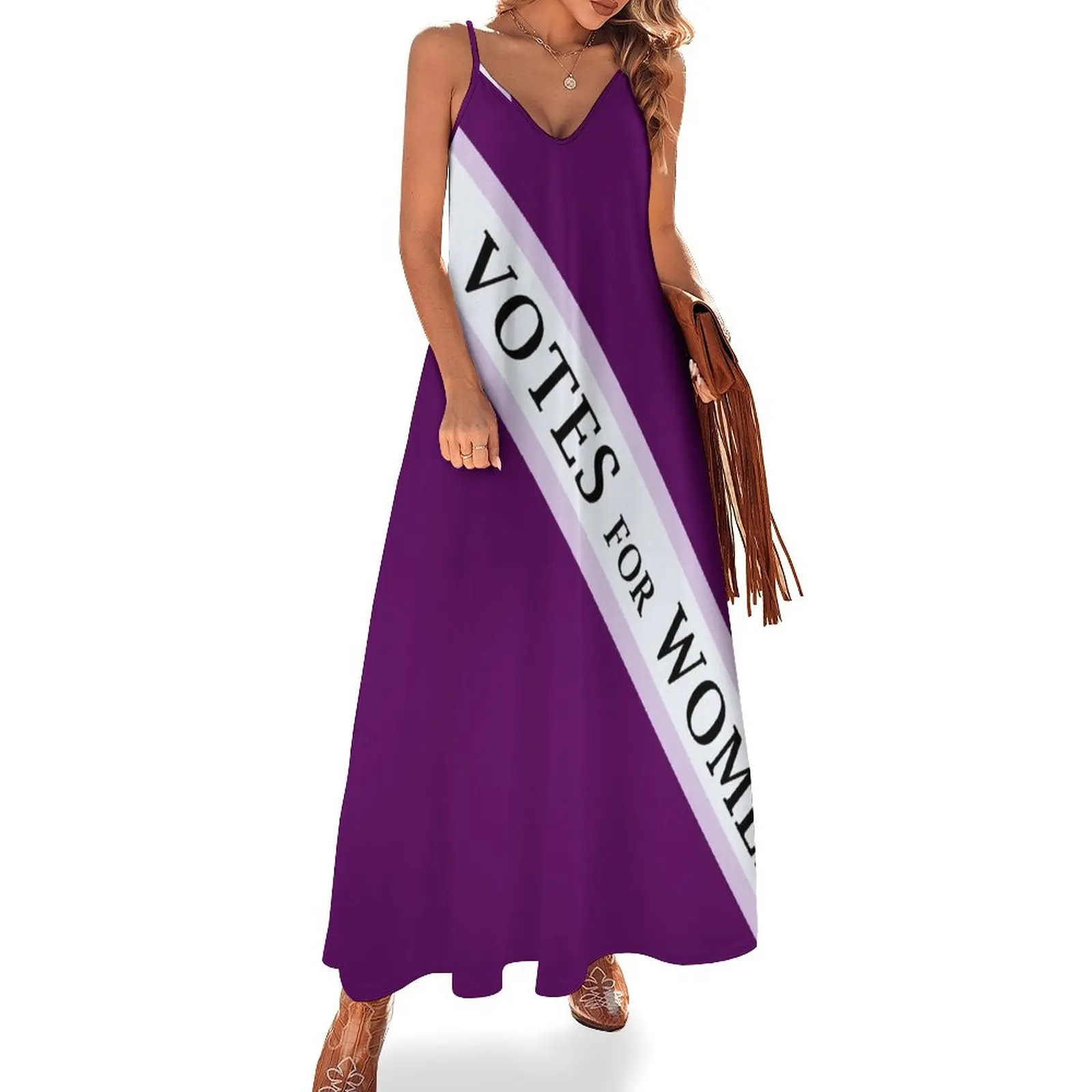 

Votes For Women Sleeveless Dress Long dresses dresses for women 2023 luxury designer party