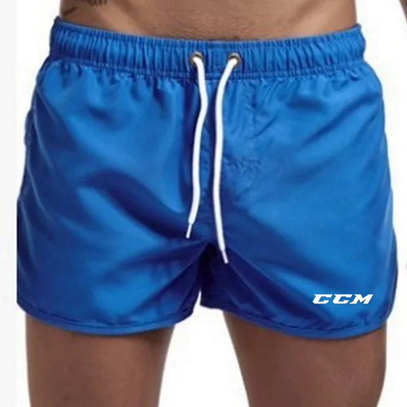 Custom Logo CCM Mens Summer Fashion Beach Shorts Swimwear printing Casual Surfing Sport Breathable Quick-Drying Shorts S-3Xl 3