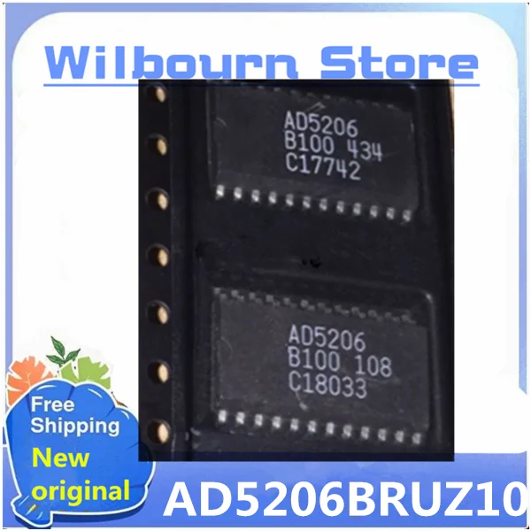 

10 шт./партия AD5206 AD5206B AD5206B10 AD5206BRUZ10 TSSOP24