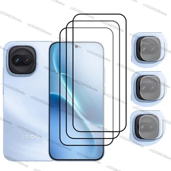 Premium Full Cover Tempered Glass Screen Protector for iQOO Z11 Turbo (Buy 3Glass Get 3Lens)