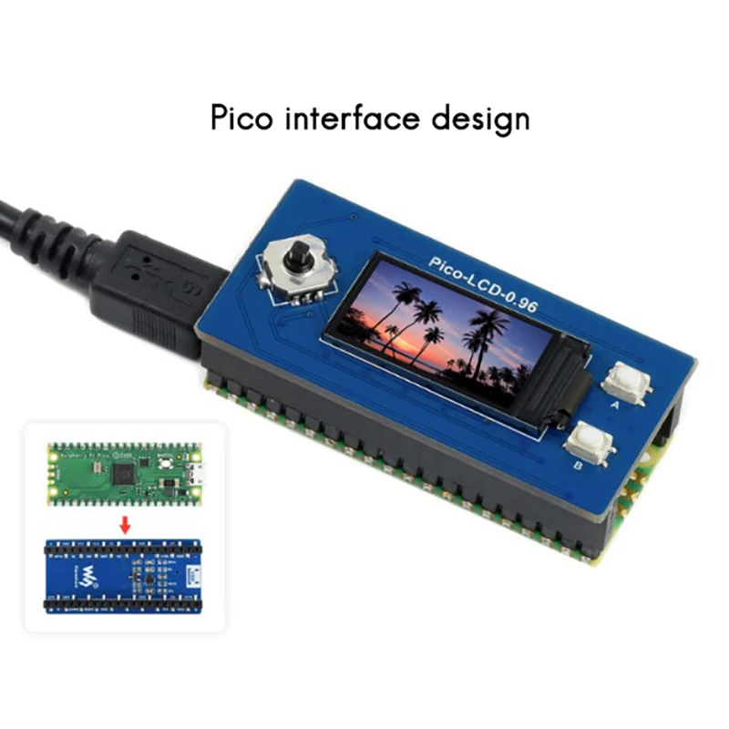 Waveshare ÷ ,   ڿ, 0.96 ġ ÷, 65K ÷ LCD , 160X80 ȼ  