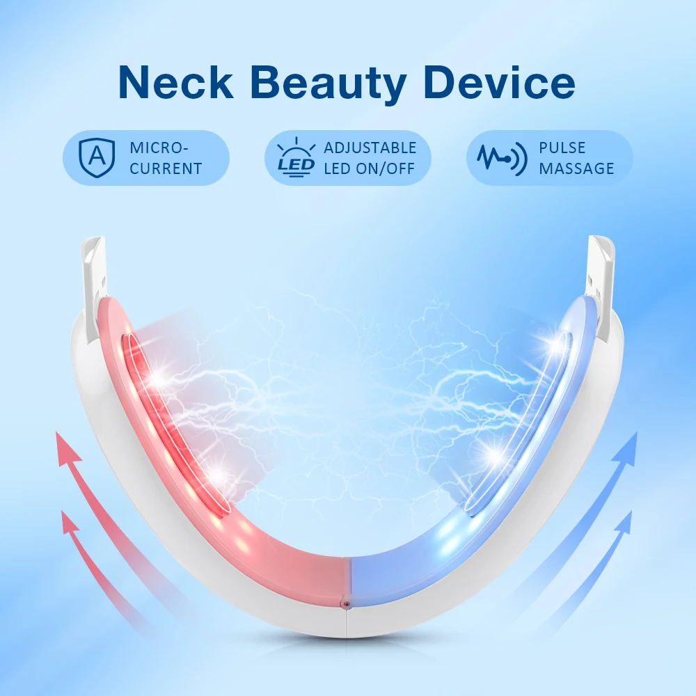 ABS Facial Lifting Massager with LED Photon Therapy