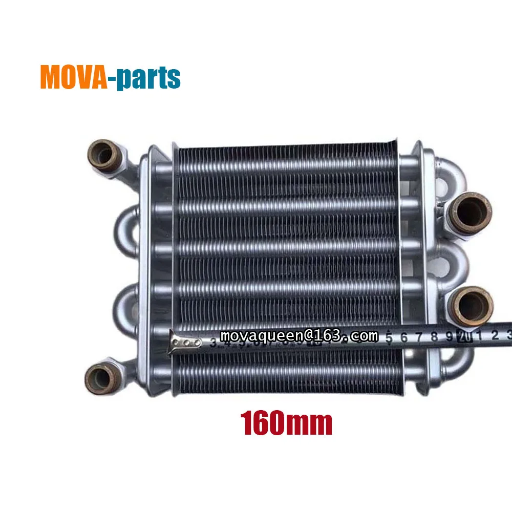 Caldaie A Gas Parti Dello Scaldabagno Rame 160Mm Scambiatore Di Calore Principale Per Vaillant Vanward Immergas Ariston Caldaie A Gas Sostituzione