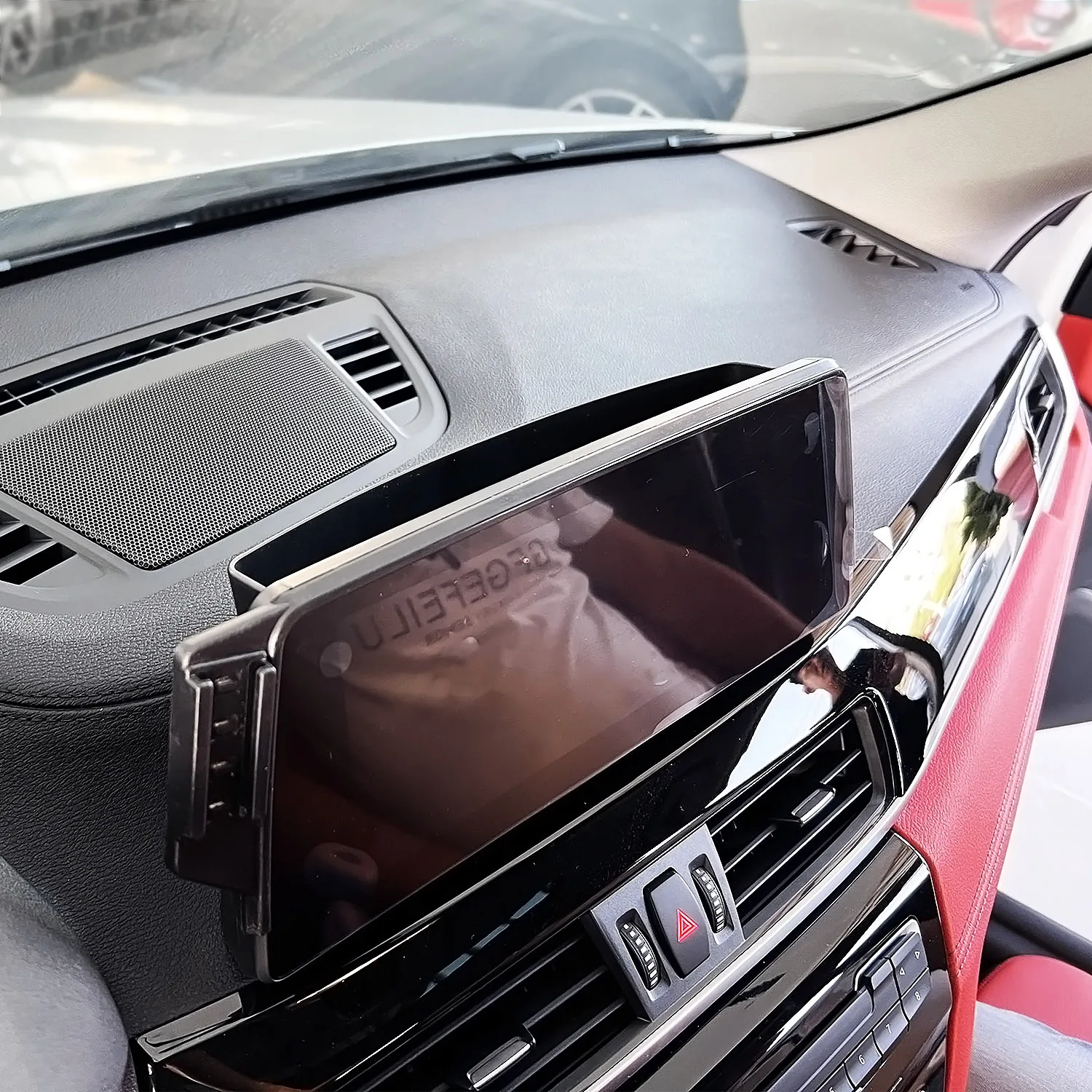 BMW X1 F48 2020 2021 2022  ޴ Ʈ, 66W   ĵ, ũ , ڵ ޴ ġ 귡Ŷ ̽