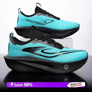  Running Shoes Men Carbon Plate Speciality Marathon Sports Breathable Lightweight Women's Comfortable Chunta Leisure Sneakers 1