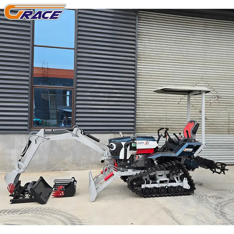 New Hot Sale 80HP Crawler Tractor For Sale Farm Machine With Hydraulic Crushing Hammer Quick Hitch - Image 4