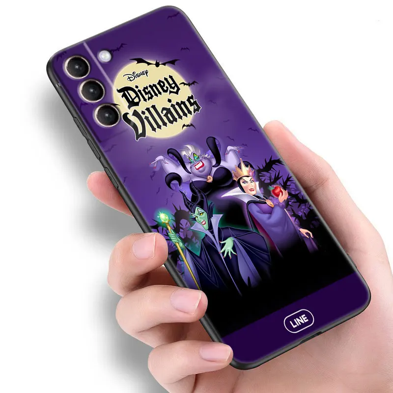 Maleficent Disney Villains Black Phone Case For Samsung Galaxy S22