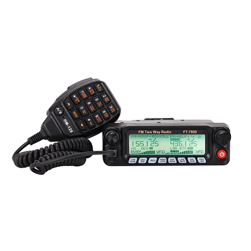 WICJIE FT-7800 car mounted 50W high-power UV dual band dual band car radio intercom self driving tour outdoor FM car station 4