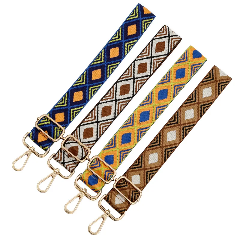 Rhombus Shoulder Bag Strap For Handles Crossbody Purse Belt Bag